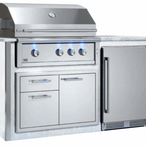 XO 36in Outdoor Kitchen Designer Island